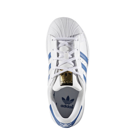 Adidas Originals Superstar Foundation C (blanc/bleu/or)