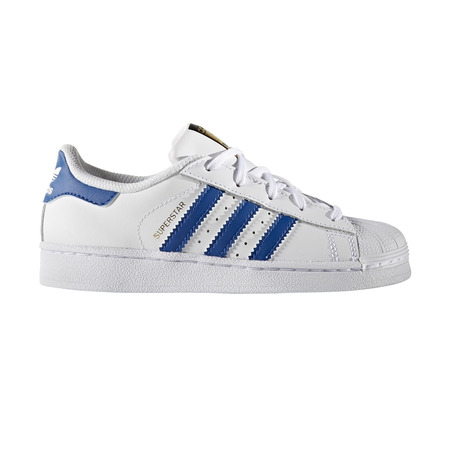 Adidas Originals Superstar Foundation Junior (blanc/bleu/or)