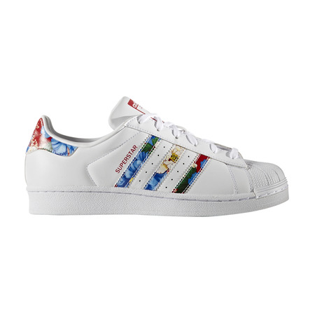 Adidas Originals Superstar W "Chita Oriental" (white/power red/multicolor)