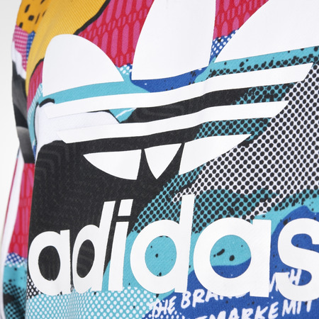 Adidas Originals Sweatshirt L.A Trefoil AOP (multicolor)