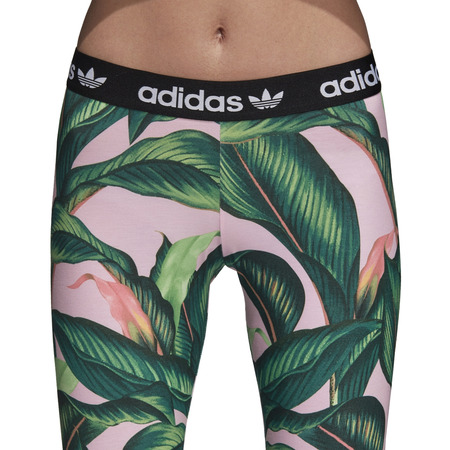 ADIDAS ORIGINALS TIGHTS W  "TROPICAL LEAF" (MULTICOLOR)