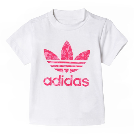 Adidas Originals Trefoil Logo "Butterfly" Infants Tee (white/multicolor)