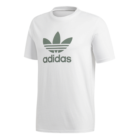 Adidas Originals Trefoil T-Shirt (White/Trace Green)