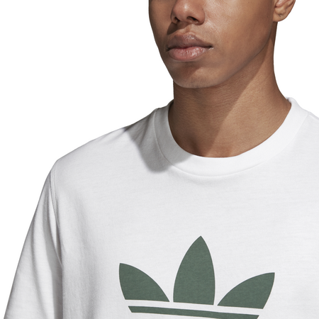 Adidas Originals Trefoil T-Shirt (White/Trace Green)