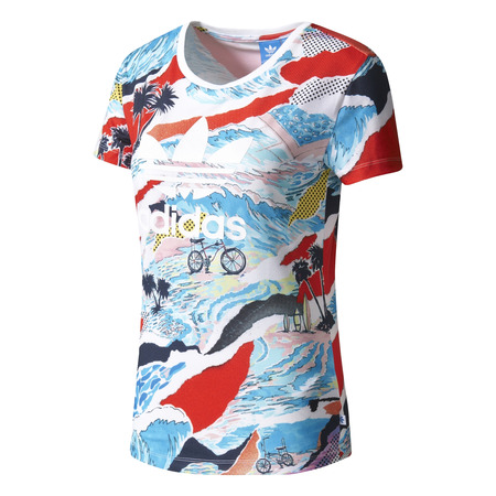 Adidas Originals Trefoil Tee "Venice Beach" (multicolor)