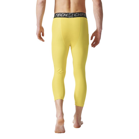 Adidas Techfit Chill 3/4 Tights (Yellow)