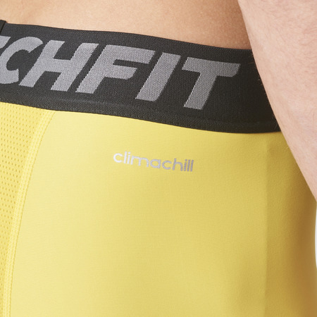 Adidas Techfit Chill 3/4 Tights (Yellow)