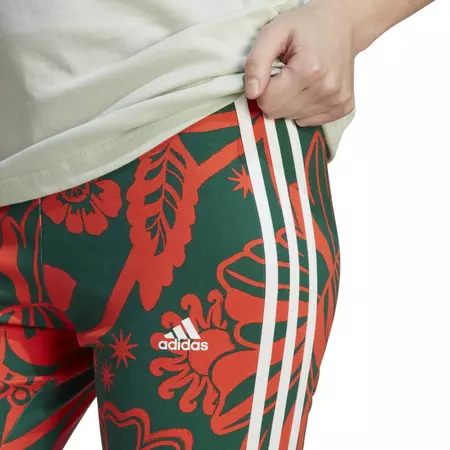 Adidas x Farm Bike Shorts "Collegiate Green"