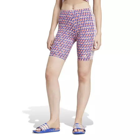 Adidas x FARM Rio Bike Shorts "Bold Blue"