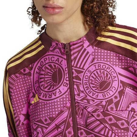 Adidas x Farm Tiro Track Top "Lucid Fuchsia"