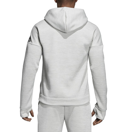 Adidas Z.N.E. Fast Release FZ Hoodie (Zne Htr/Ash Silver)