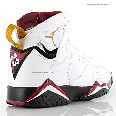 Nike Air Jordan 7 Retro ¨Cardinal¨ (104/blanco/oro)