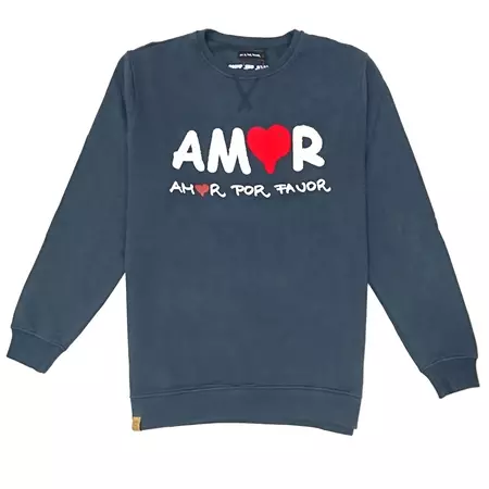 Amor Por Favor Unisex Towel Sweatshirt