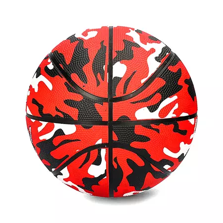 Balón Basket Peak Camo Ball "Red Black"