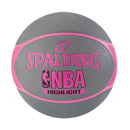 Balón Spalding NBA Highlight 4Her Out Pink (Talla 6)