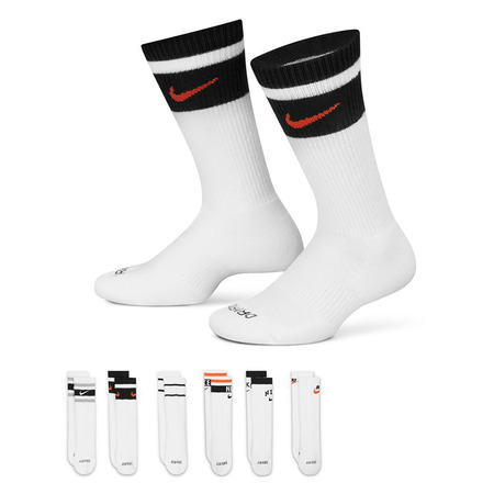 Nike Everyday Plus Cushioned Crew Socks "Multicolor" (6 Pairs)