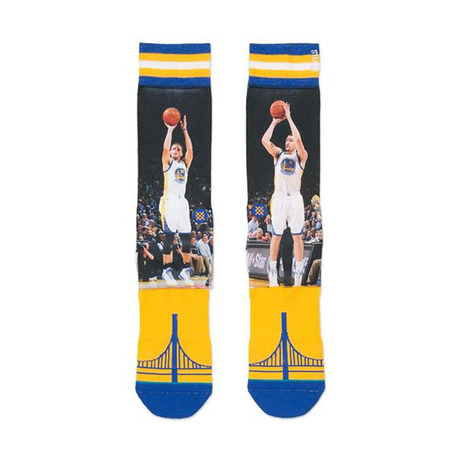 Chaussettes Stance Stephen Curry/Thompson Golden State Warriors