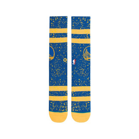 Stance NBA Hardwood Overspray Warriors Socks