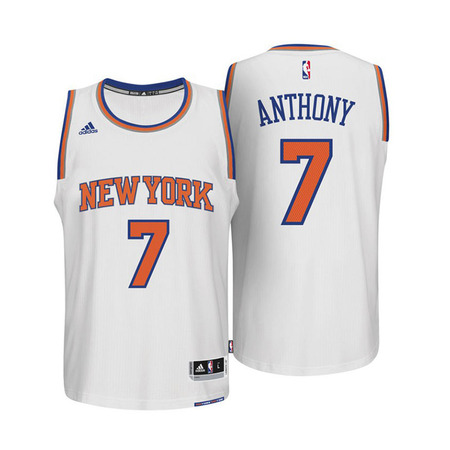 Adidas NBA Swingman Carmelo Anthony #7# Knicks (white)
