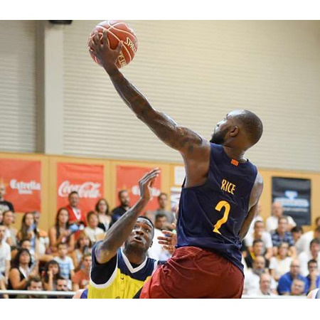 Réplique t-shirt Barcelona Basket  #2# Rice