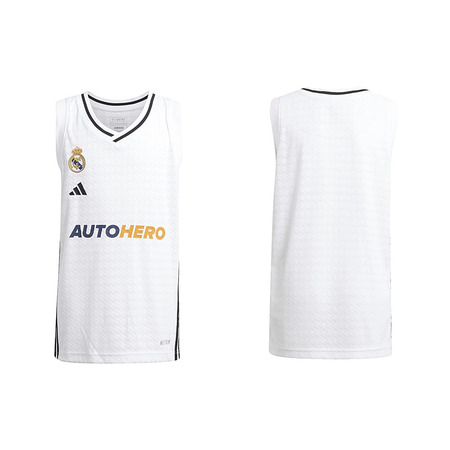 Maillot Junior de Basketball Domicile Real Madrid "Blanc"