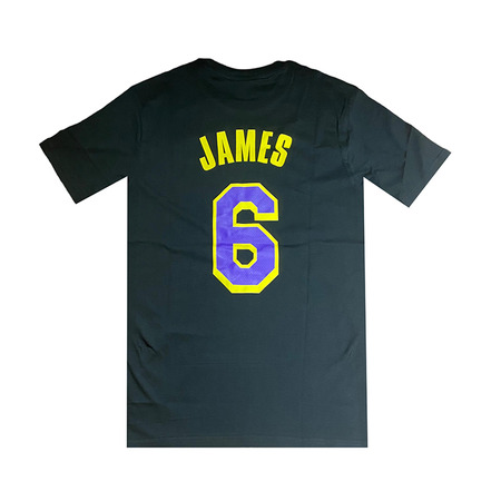 Camiseta NBA L.A Lakers NBA Script # 6 JAMES #