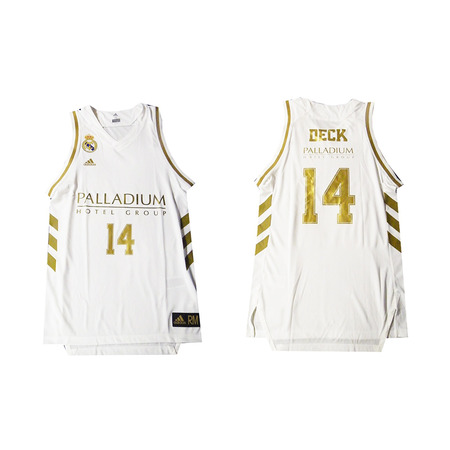 CAMISETA RÉPLICA DECK  #14#  REAL MADRID BASKET