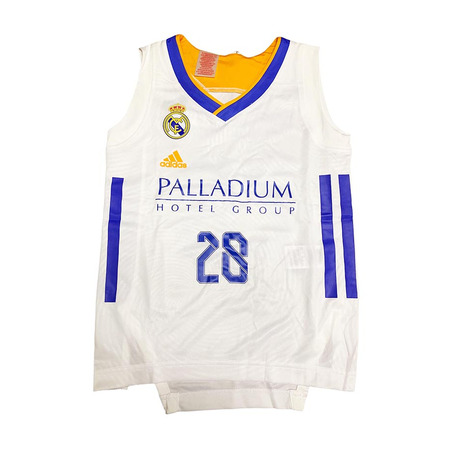 T-shirt réplique Enfant Real Madrid Basket # 28 YABUSELE #