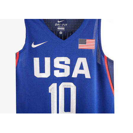 Camiseta Réplica USA Kyrie Irving "Río 2016 Royal" (458/royal/white)