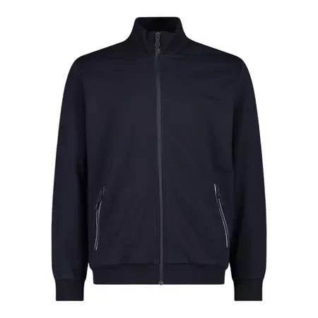 Campagnolo Men's full-zip sweatshirt in regular fit "Black-Blue"