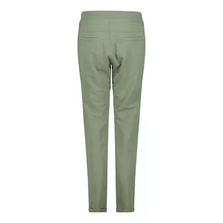 Campagnolo Stretch Trousers with Turn-up "Salvia"