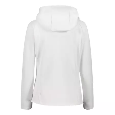 Campagnolo Women's 4-way stretch full zipper hooded "White"