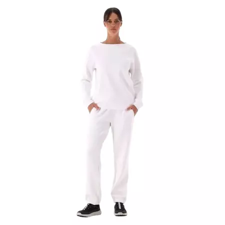 Campagnolo Women’s Light Stretch French Terry Sweater "White"