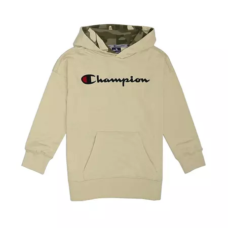 Champion Athletic Kids Classic Logo Hooded (Yellow Desert)