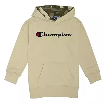 Champion Athletic Kids Classic Logo Hooded (Yellow Desert)