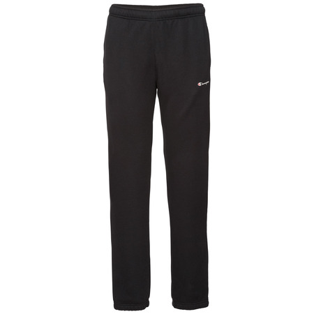 Champion Basic Athletic Brushed Logo Cuff Pants (black)