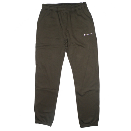 Champion Basic Athletic Brushed Logo Cuff Pants (Military Green)