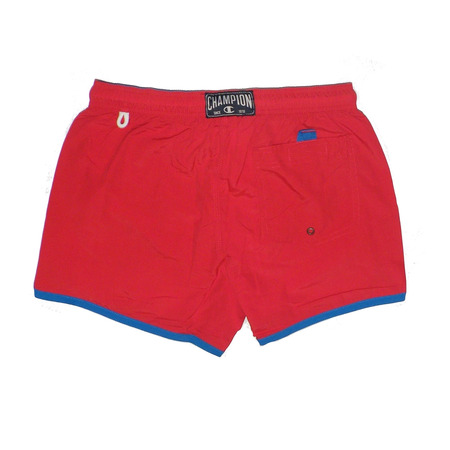 Champion Bermuda Swimsuit Athletic Logo (red/royal)