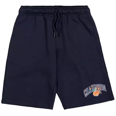 Champion Kids Basketball Flame Logo Short "Dark Blue"