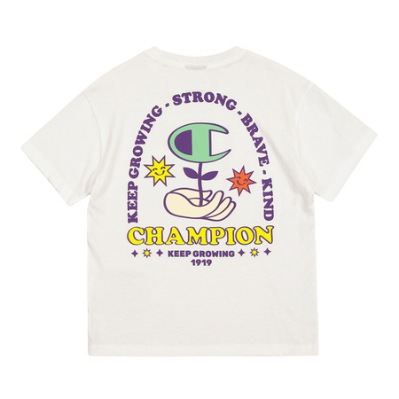 Champion Kids Crewneck T-shirt "White"