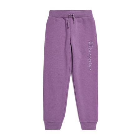 Champion Kids Legacy Big Logo Embroidered Side Cuff Pants "Lilac"