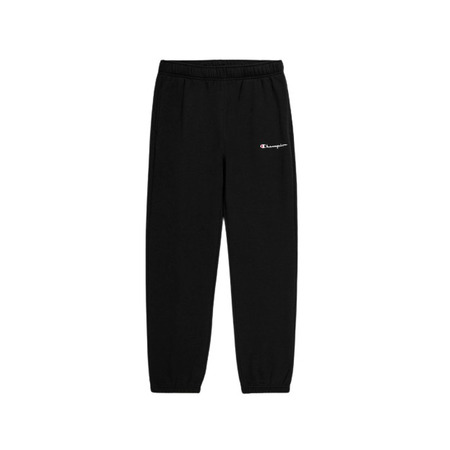 Champion Legacy Slim Fit Scrip Logo Embroidered Elastic Cuff Pants "Black"