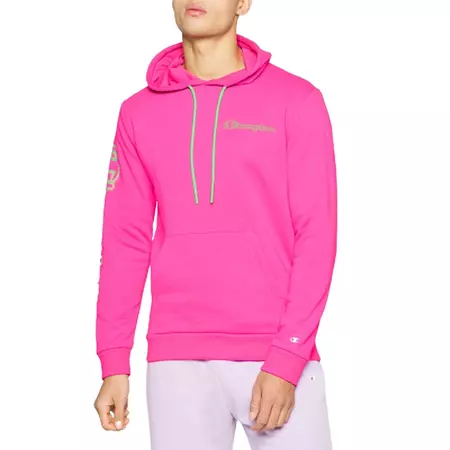 Champion Legacy Spray Neon Hooded Sweatshirt