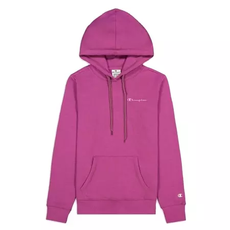 Champion Legacy Wn´s Small Script Logo Print Hoodie "Purple"