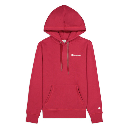 Champion Legacy Wn´s Small Script Logo Print Hoodie "Burgundy Red"