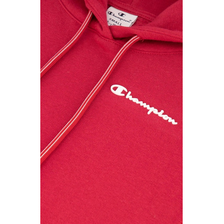 Champion Legacy Wn´s Small Script Logo Print Hoodie "Burgundy Red"