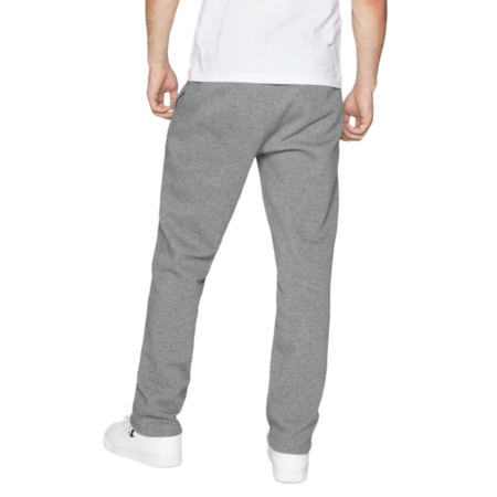 Champion Logo Straight Leg Fleece Joggers "Dark Grey"