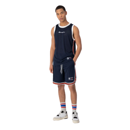 Champion Legacy Retro Basketball Mesh Vest "Navy-White"