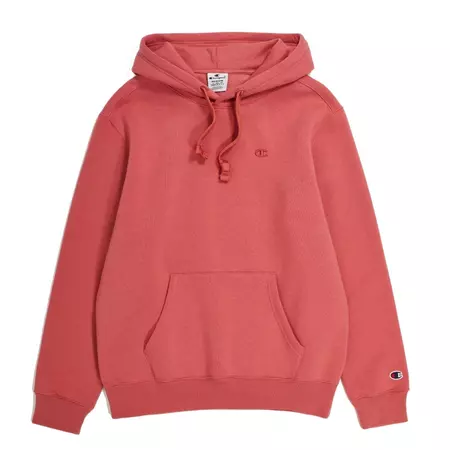 Champion Rochester Tonal C Logo Fleece Hoodie "Red"