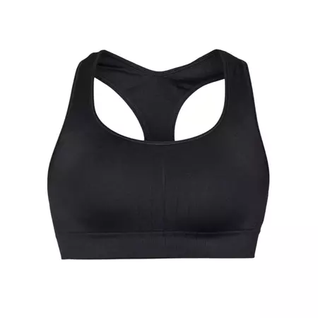 Champion Seamless Racerback Bra "Black"